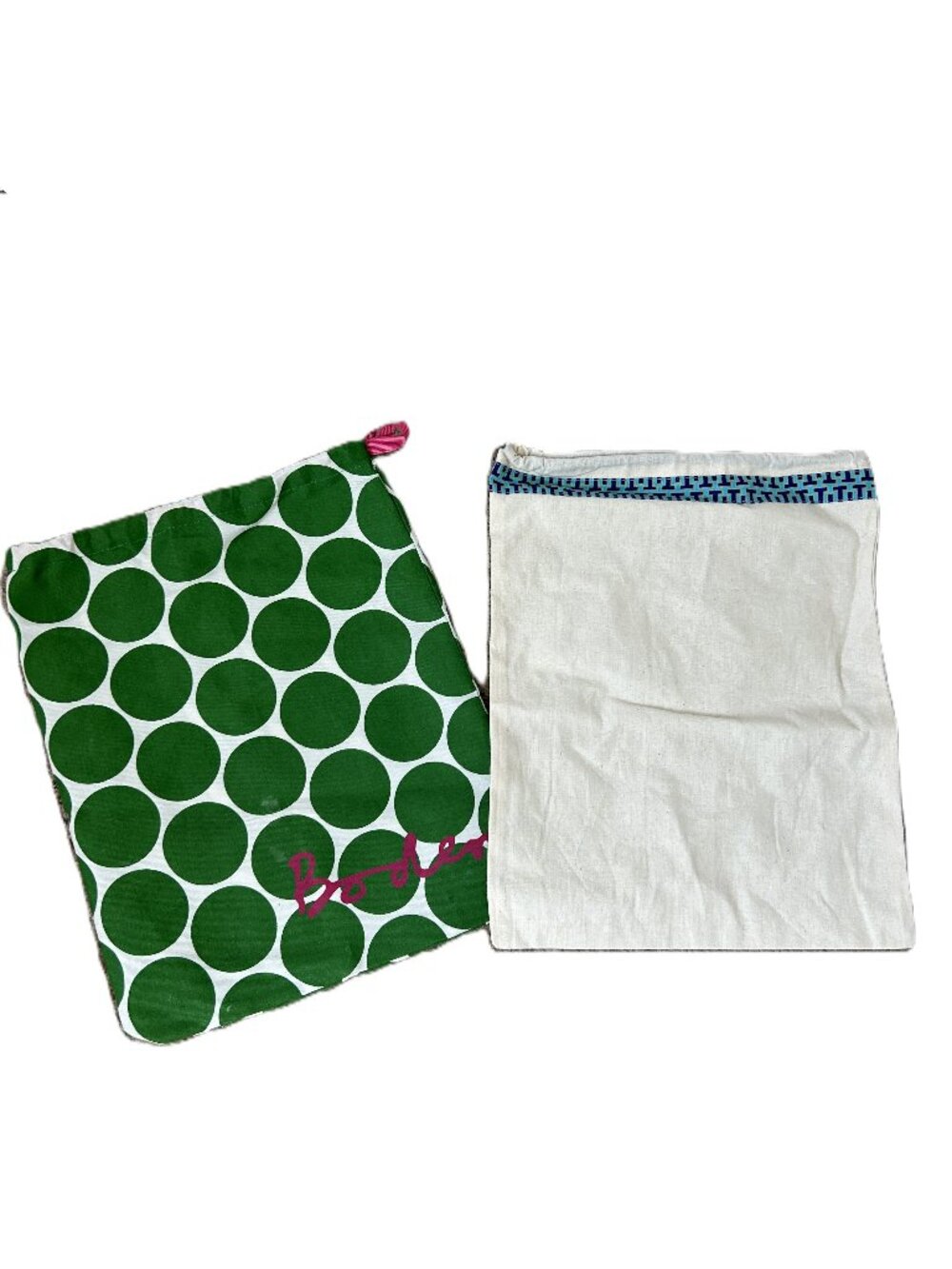 Boden & Tory Burch Drawstring Dust Bags lot of 2